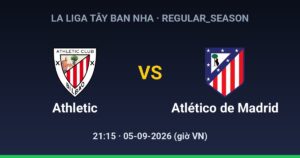 Athletic Club vs Club Atlético de Madrid